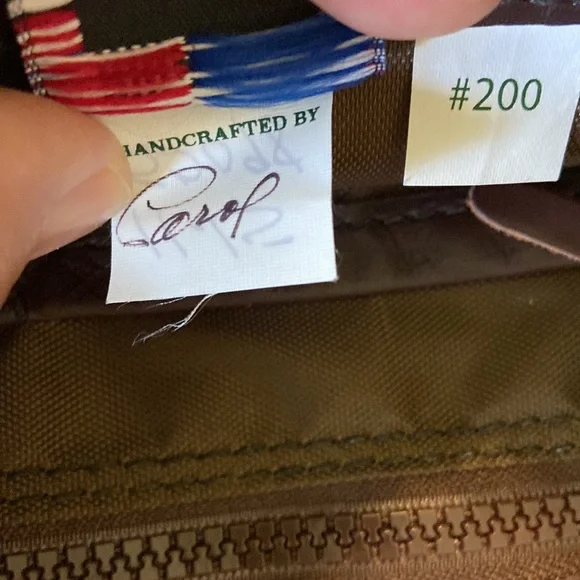 Over Under Shoulder Bag handcrafted in USA 100% Leather Bag - Picture 6 of 16